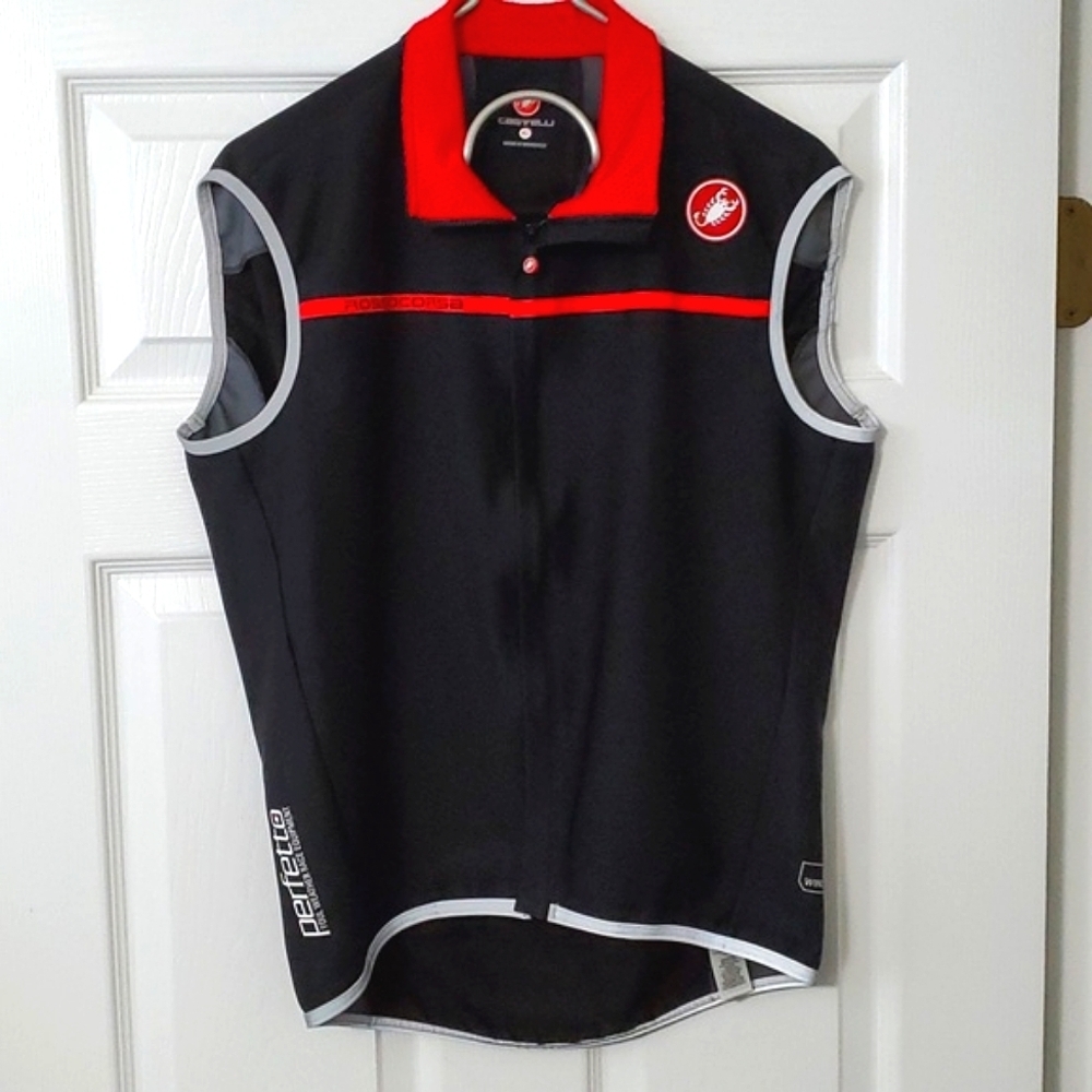 Castelli Rossocorsa Gore-Tex Windstopper Cycling Vest Women's Size XL